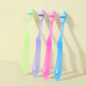 Oral Care Family Couple Used Toothbrush