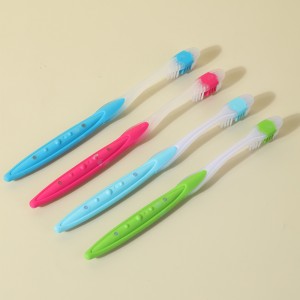 Cepillo de dientes personalizado Higiene bucal Cepillo de dientes de silicona