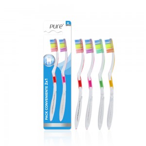 Fresh Breath Antibacterial Nylon ristles Toothbrush