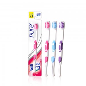 Cabezales de cepillo de cores Cepillo de dentes Cerdas suaves para dentes sensibles