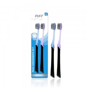 Cepillo de dentes Premium Adulto personalizado por xunto OEM Logo DuPont Bristle