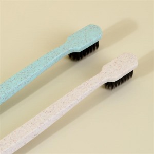 فرشاة أسنان عضوية رفيعة بشعيرات فائقة النعومة