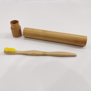 Бамбукова зубна щітка, непластик, біологічно розкладається без відходів