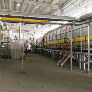 Εγκατάσταση θραύσης και διαχωρισμού και ανακύκλωσης μπαταριών ιόντων λιθίου