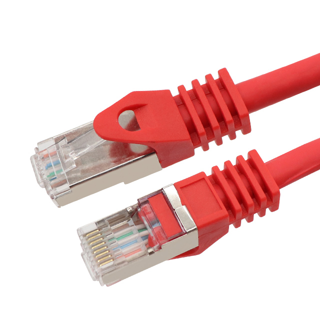 ʻO ke ʻano maikaʻi loa ʻo Ethernet Patch Cable Loko Patch Cord i pale ʻole ʻia UTP FTP SFTP Cat 5e Cat 6 1m 2m 5m 10FT LAN Patch Lead