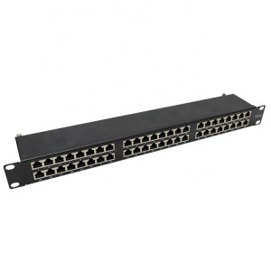Puxin CAT6 STP мережева патч-панель 19”1U 48 портів STP патч-панель