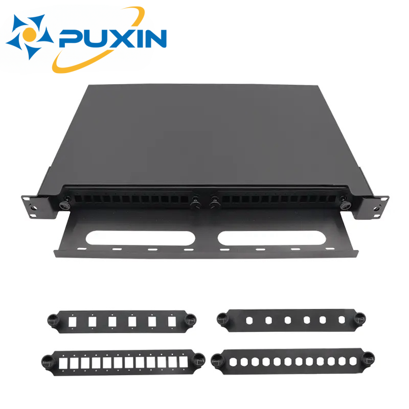 Puxin Multi-mode prispôsobiteľný optický distribučný patch panel multimódový duplexný optický kábel