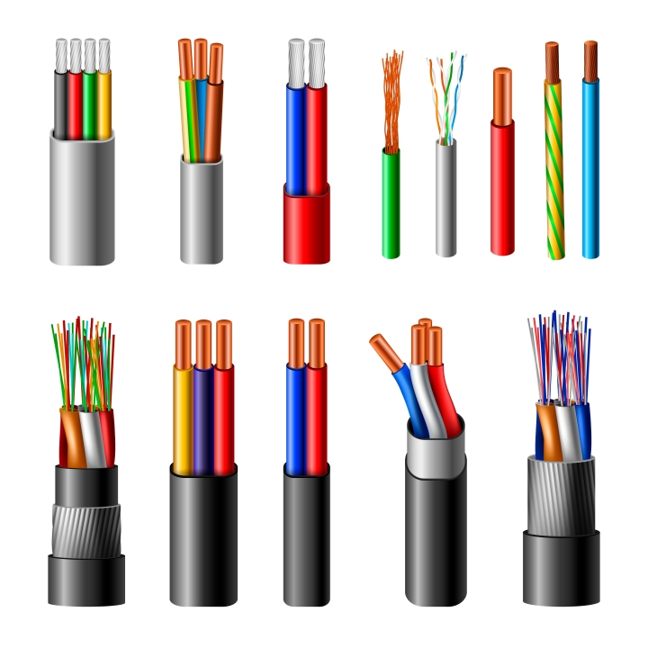 Zloženie: Izolácia drôtov a káblov a zmesi PVC plášťov