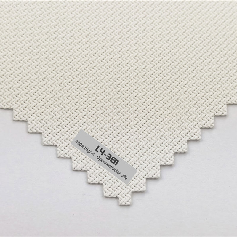 3% Openness Factor Sunscreen Roller Blind Shade Fabric