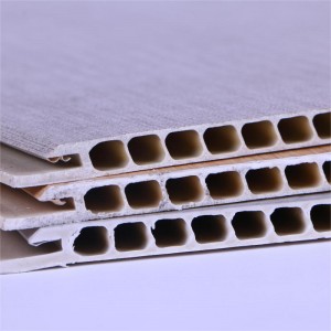 devor paneli ishlab chiqaruvchilari Stone Plastic Composite, Stone plastic 600-7, oval, V-chok