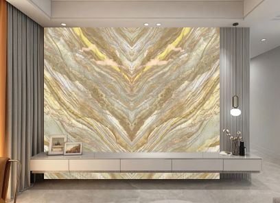 3D PVC marmora loksne un WPC SIENAS PANELIS - interjera dekorēšana