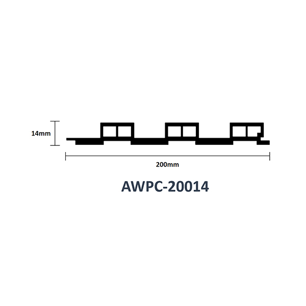 Ички суу өткөрбөйт жасалгасы WPC Wall Panel