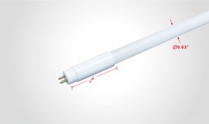 T5 Type A LED Tube Ballast Compatible Kasalukuyang Proteksyon sa Leakage