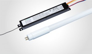 T5 TypeC LED-rör med hög lumen universell spänning (AC120 – 277/347V)