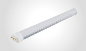 PLL 2G11 TIPO A+B LED lempa 2 in 1: darbas su elektroniniu balastu arba tiesiogine 120-277 Vac įvestimi
