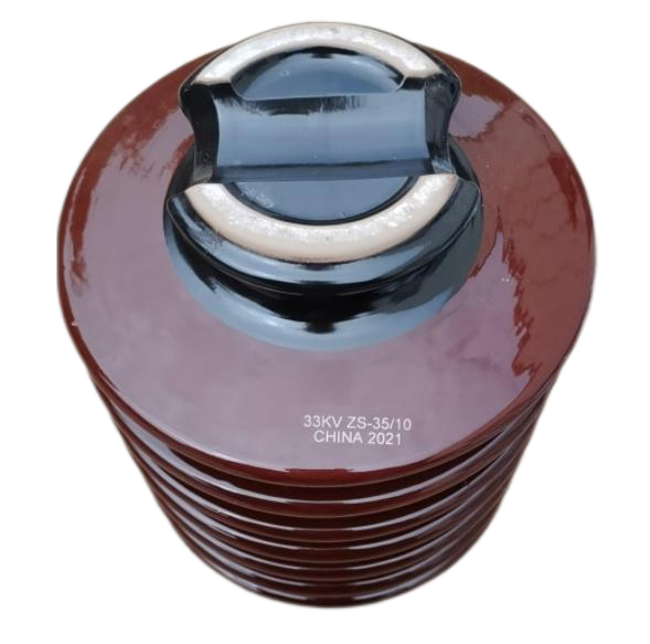 Product name: ZS-35/10 33kv porcelain pin insulator for high voltage