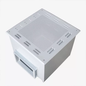 क्लीन रूम HVAC सीलिंग माउंट केलेले एअर आउटलेट HEPA फिल्टर बॉक्स