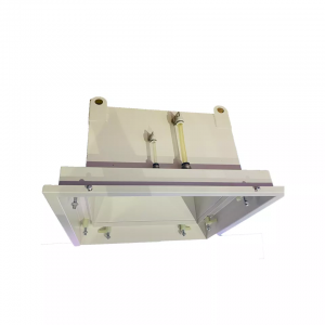 HEPA koncový filter pre čistú miestnosť Krabička jednotky prívodu vzduchu s GEL filtrom