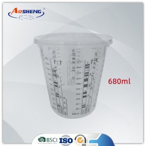 Cupa pentru amestecarea vopselei 680 ml
