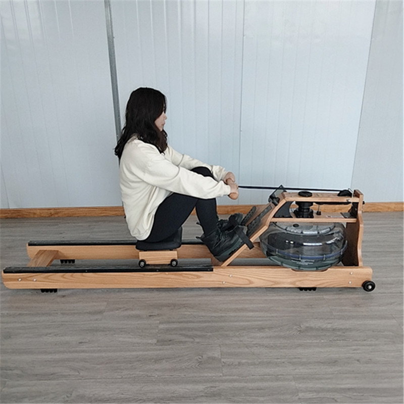 The Cardio Fitness Gym Equipment for Sale Quality Commercial Wooden Rower Machine