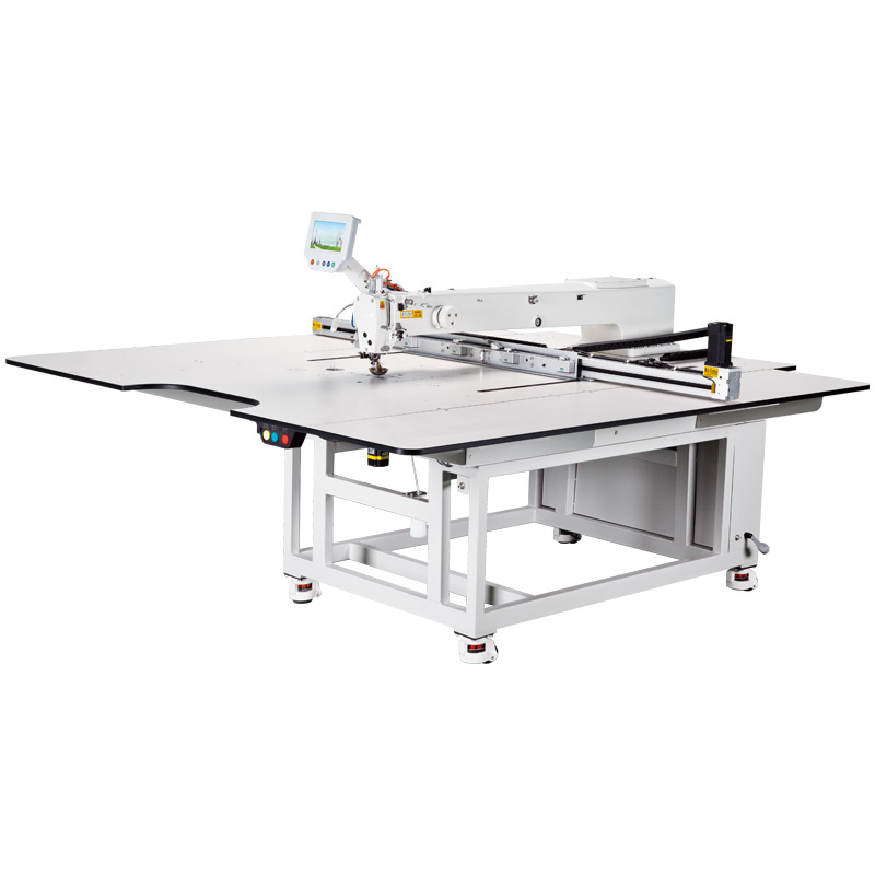 Automation Smart Template quilting machine/long arm suting machine