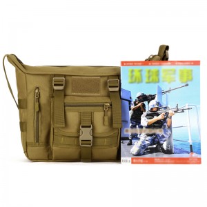 Camouflage Long Shoulder Strap Military Messenger Square Crossbody Bag පිරිමි සහ ගැහැණු සඳහා