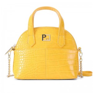 Τελευταία τσάντα χεριού πολυτελείας σχεδιαστή Crocodile PU Δερμάτινη γυναικεία τσάντα ώμου Γυναικεία τσάντα σε σχήμα κοχυλιού