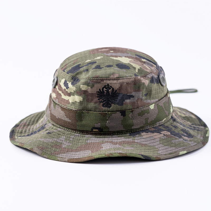 Spanish Army Australian Hat Ir Woodland Brimmed Hat Featured Image