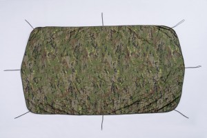 dijital kamuflaj askeri battaniye kızılötesi kumaş