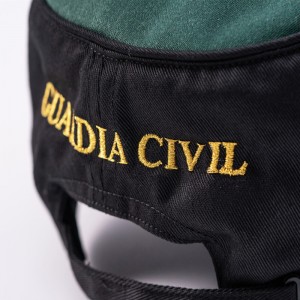 Gorra de Oficina Civil GUARDIA española Tela impermeable de alta solidez de color
