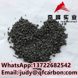 OEM Supply Cpc Coke - graphite petroleum coke used for cast iron foundry size is 1-5mm for carbon raiser – Qifeng