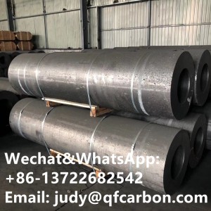 UHP400 UHP450 UHP500 UHP550 UHP600 Graphite Electrode with Nipple UHP Graphite Electrode for Eaf Arc Furnace