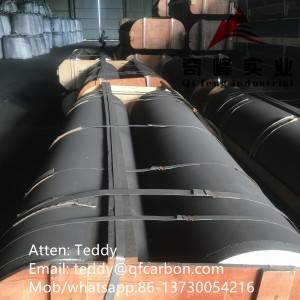 High Power Graphite Electrode HP400mm for steelmaking ARC Furnace