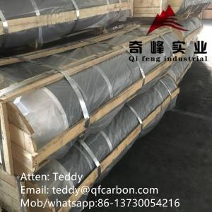 High Power Graphite Electrode HP400mm for steelmaking ARC Furnace