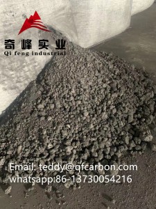 China Manufacturer Supply Calcined Petroleum Coke  0-50mm