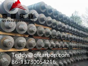 Top Quality China Hot Sales Low Resistance HP 300 X 1800 mm High Power Graphite Electrode for Steel Making