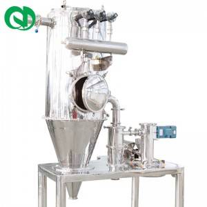 Wirbelschicht-Strahlmühle für Laborzwecke mit einer Kapazität von 1–10 kg