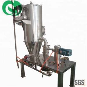 Laboratwa-itilize Fluidized-bed Jet Mill Pou Kapasite 1-10kg