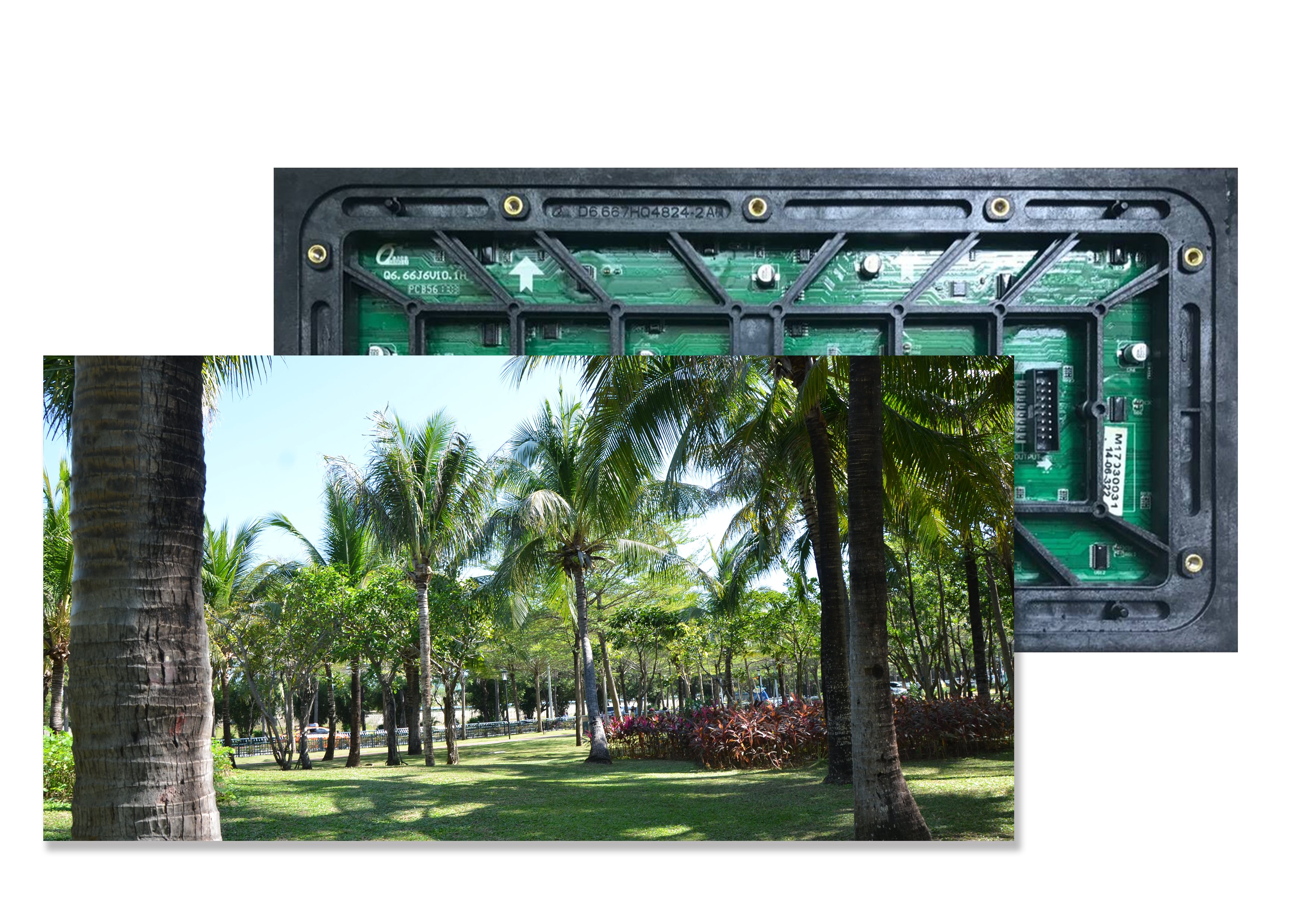 Outdoor P6.6 LED-Anzeigemodul mit hoher Bildwiederholfrequenz Ausgewähltes Bild