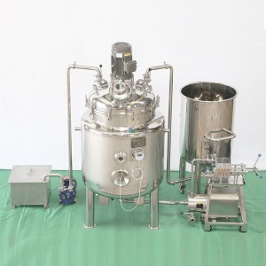 Electric heating vacuum emulsification and filtration system