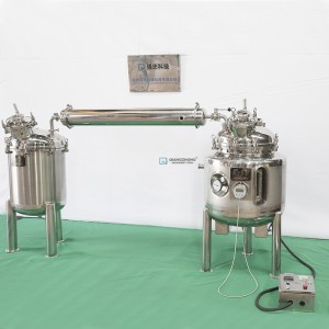 Electric heating vacuum concentration unit