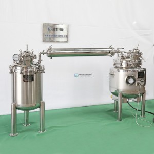 Electric heating vacuum concentration unit