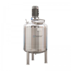 1000L Stainless steel mixing tank with Propeller agitator