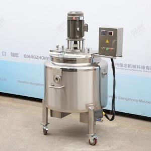 Mobile electric heating dispersion tank