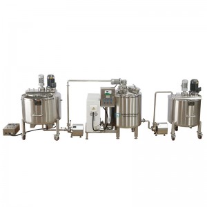 refrigerated dispersion and mixing tank system