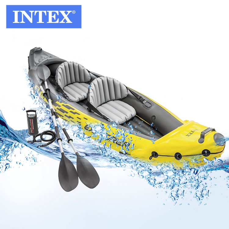 INTEX 68307 Kayak, Professional Series Inflatable Fishing Kayak/INTEX K2 Kayak Featured Image