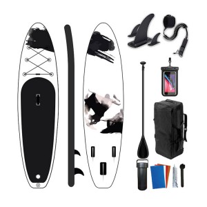 Foldable Paddle Board Inflatable Surfboard Drop...
