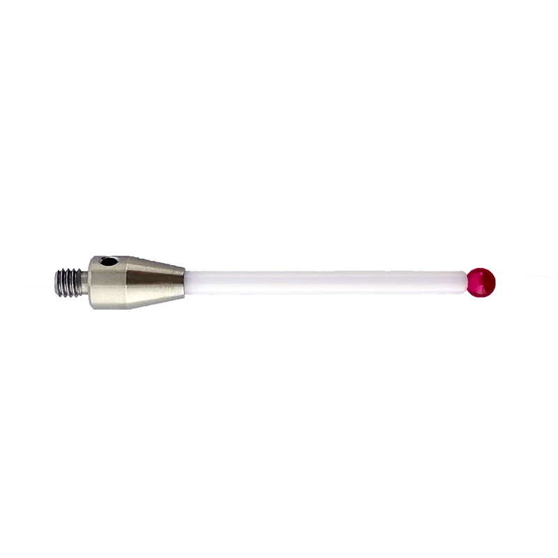 Straight stylus, M4 thread, φ4 ruby ball, ceramic stem, 50 length, EWL 36mm Featured Image