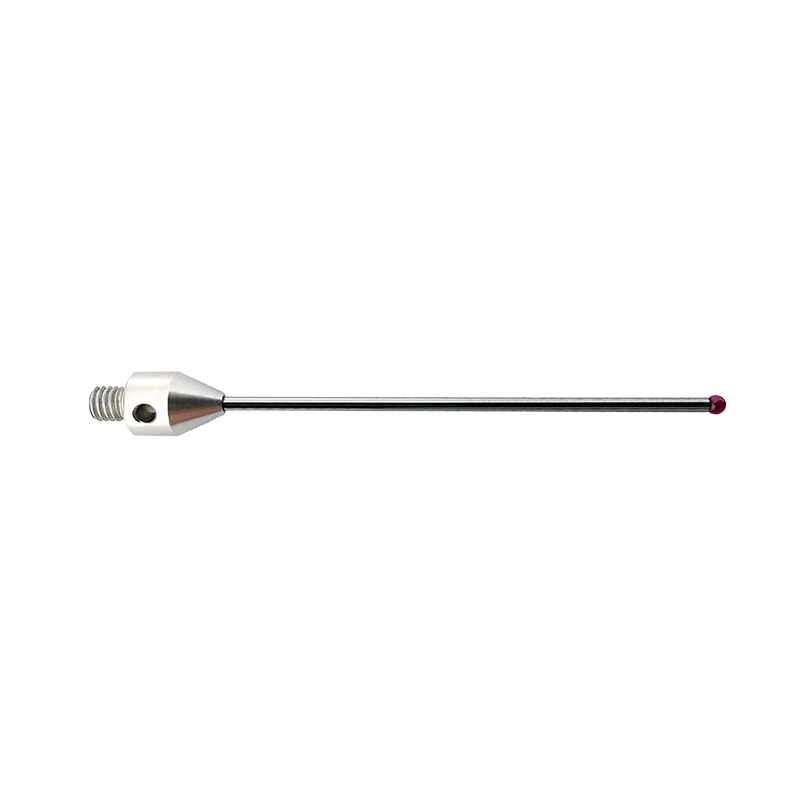 Straight stylus, M4 thread, φ2 ruby ball, tungsten carbide stem, 60 length, EWL 50mm Featured Image