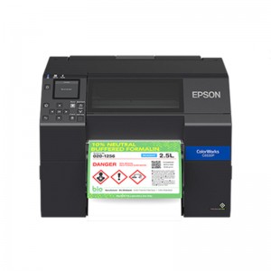၈ လက်မ Epson CW-C6500A/P ရောင်စုံ Inkjet တံဆိပ် ပရင်တာ CW-C6530A/P